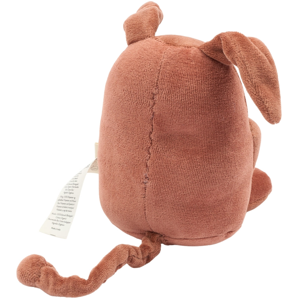 Fabelab Fabbie Music Box - Bunny Baby Toys Ash Rose