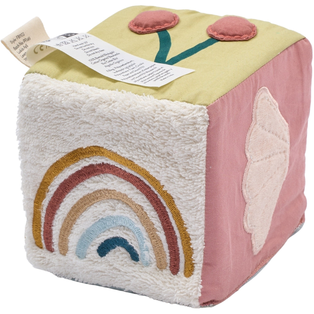 Fabelab Fabric Cube - Nature Adventures Baby Toys Multi Colours