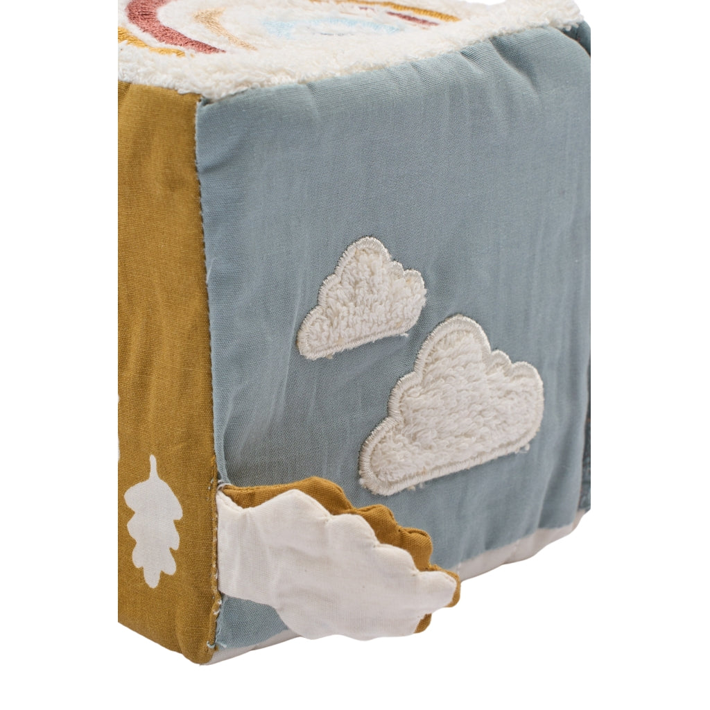 Fabelab Fabric Cube - Nature Adventures Baby Toys Multi Colours