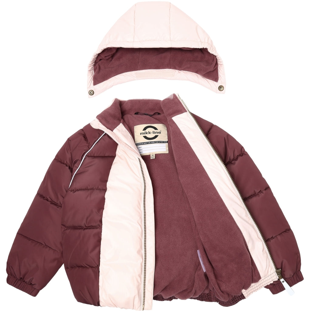 Mikk-Line Vinterjakke Jakker Rose Brown