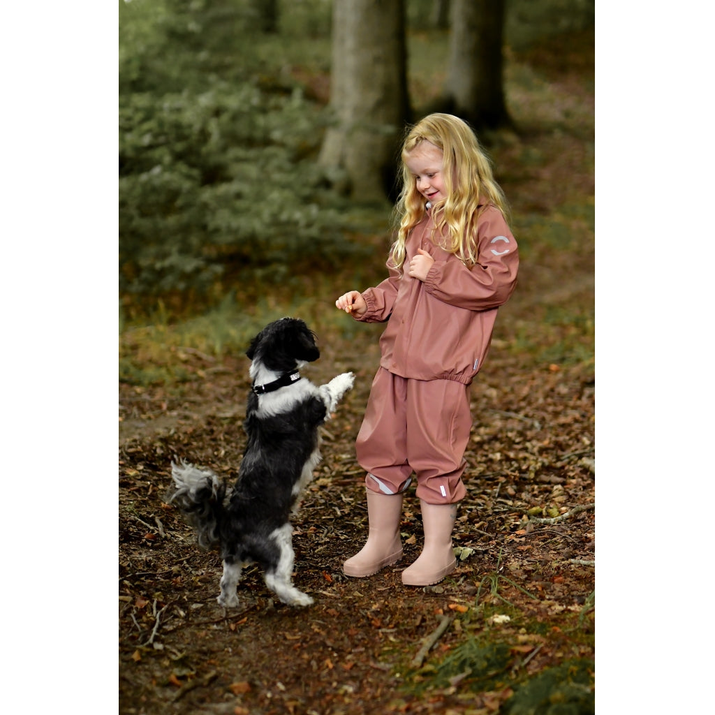 Mikk-Line Gummistøvler Ensfarvet Rubber Boots Adobe Rose