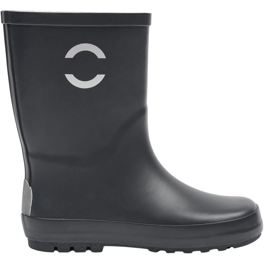 Mikk-Line Gummistøvler Ensfarvet Rubber Boots Black
