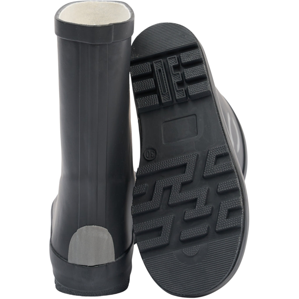 Mikk-Line Gummistøvler Ensfarvet Rubber Boots Black