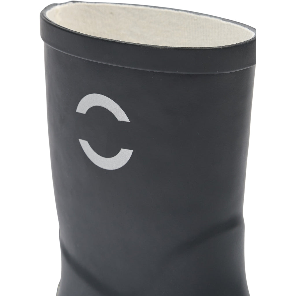 Mikk-Line Gummistøvler Ensfarvet Rubber Boots Black