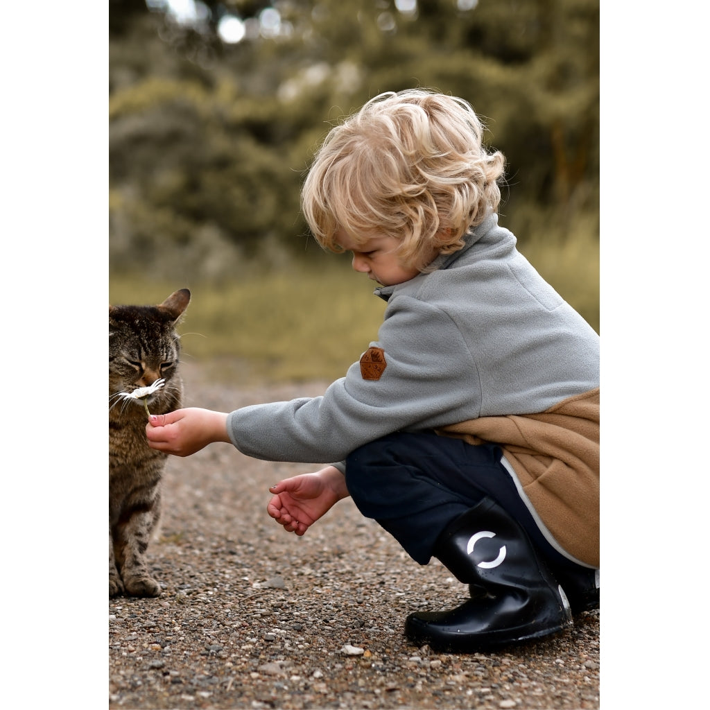 Mikk-Line Gummistøvler Ensfarvet Rubber Boots Black