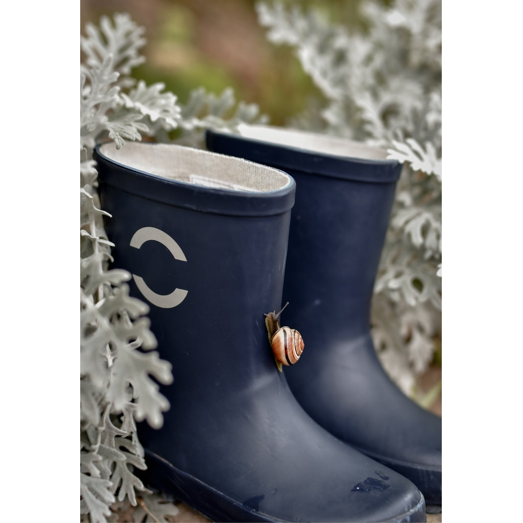 Mikk-Line Gummistøvler Ensfarvet Rubber Boots Blue Nights