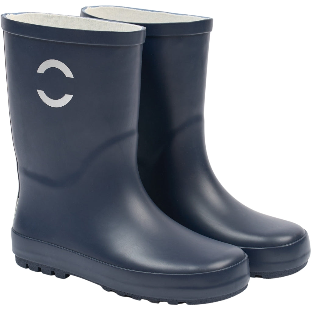 Mikk-Line Gummistøvler Ensfarvet Rubber Boots Blue Nights