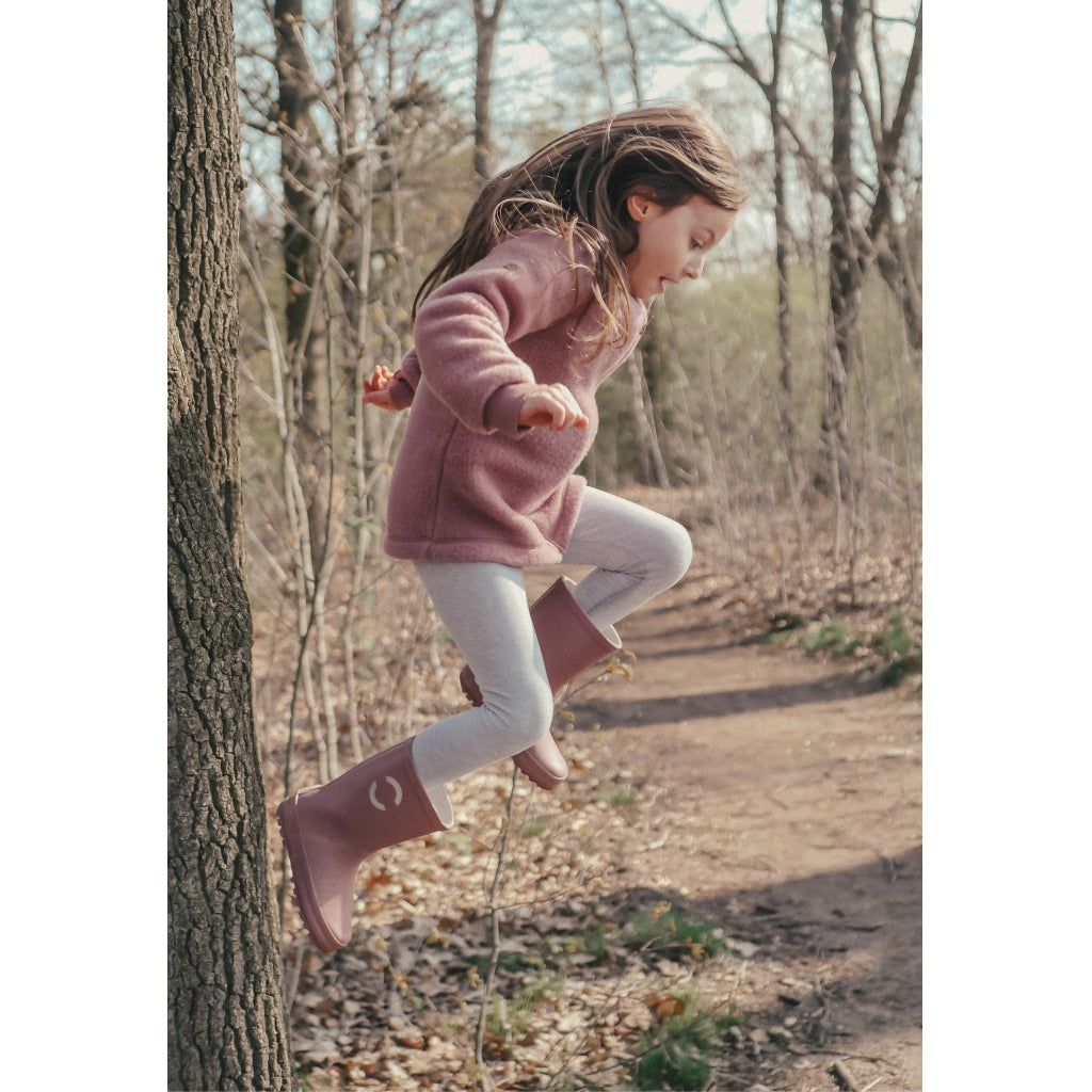 Mikk-Line Gummistøvler Ensfarvet Rubber Boots Burlwood