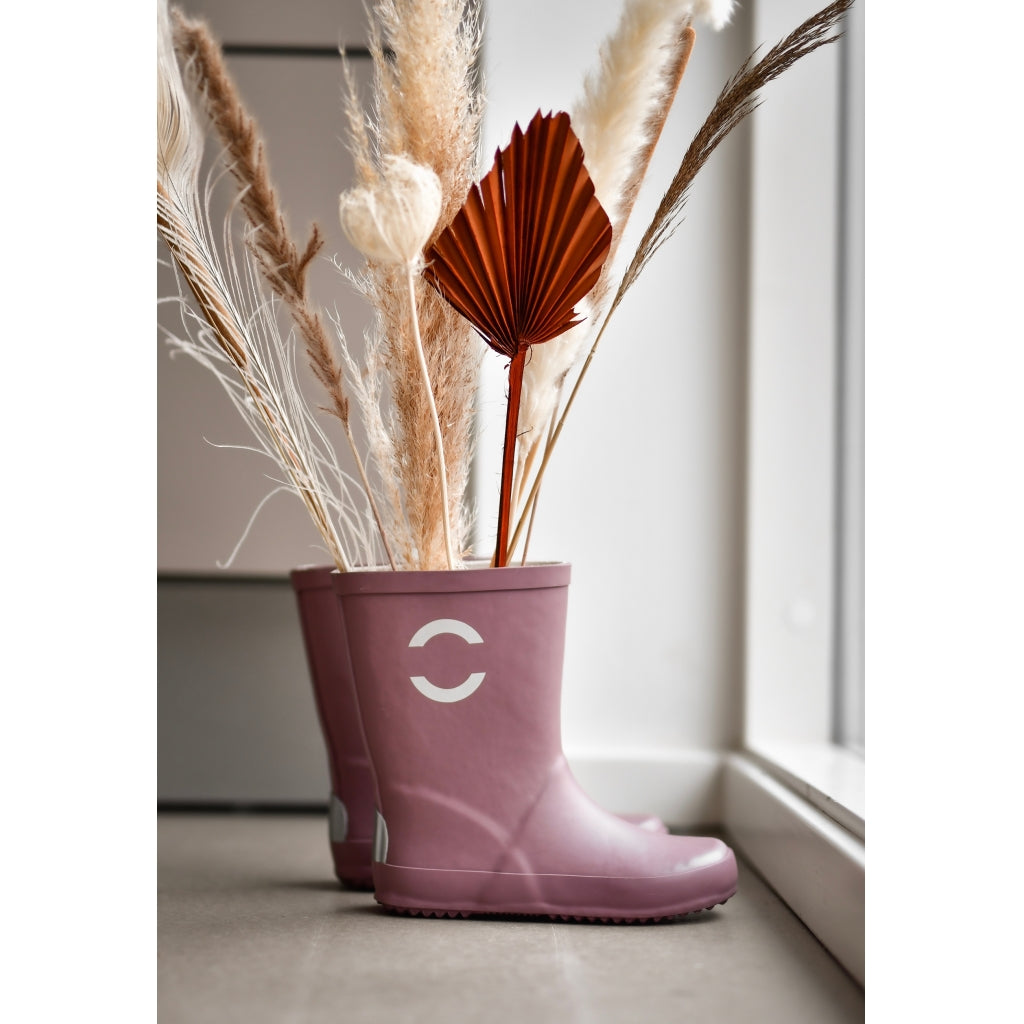 Mikk-Line Gummistøvler Ensfarvet Rubber Boots Burlwood