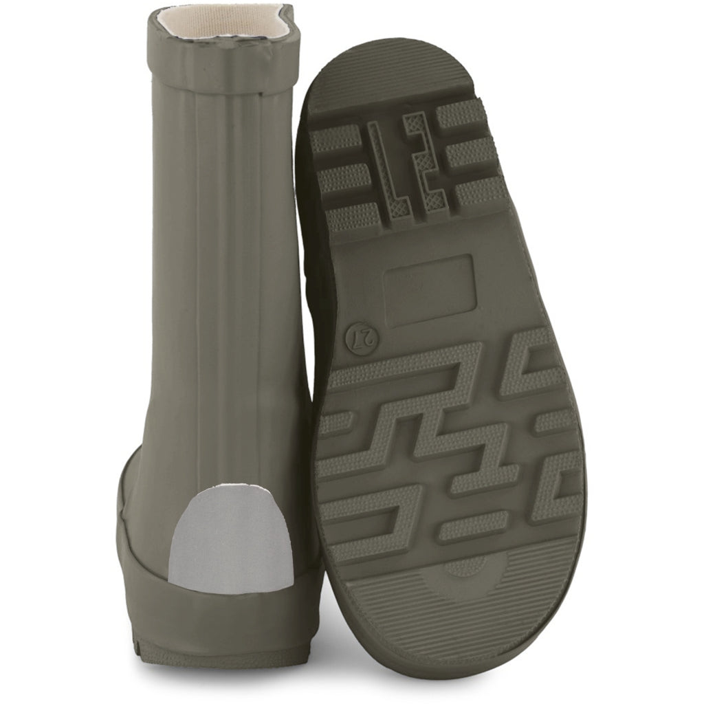 Mikk-Line Gummistøvler Ensfarvet Rubber Boots Dusty Olive