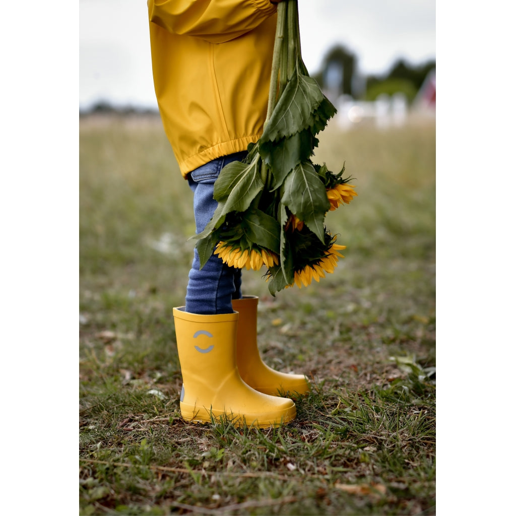 Mikk-Line Gummistøvler Ensfarvet Rubber Boots Sunflower