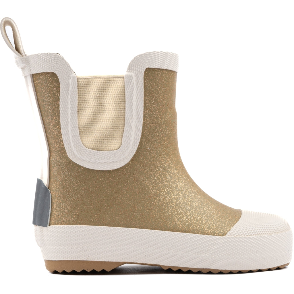 Mikk-Line Gummistøvler Korte m/ Glitter Støvler og gummistøvler Kelp