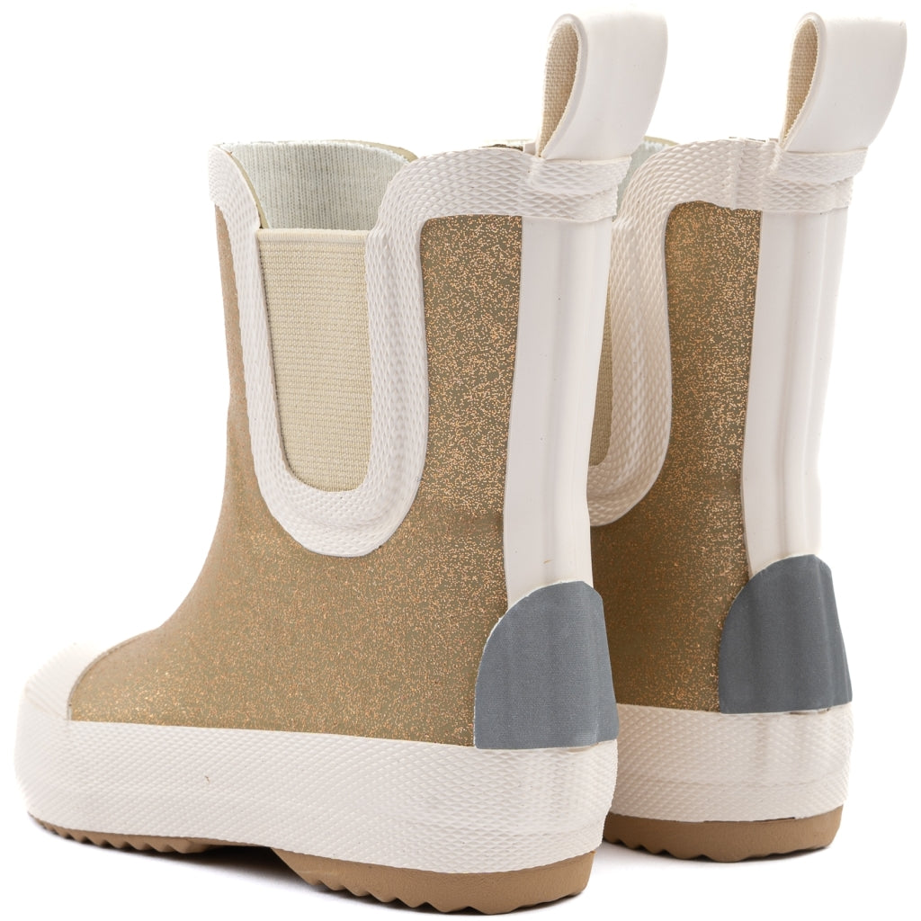 Mikk-Line Gummistøvler Korte m/ Glitter Støvler og gummistøvler Kelp