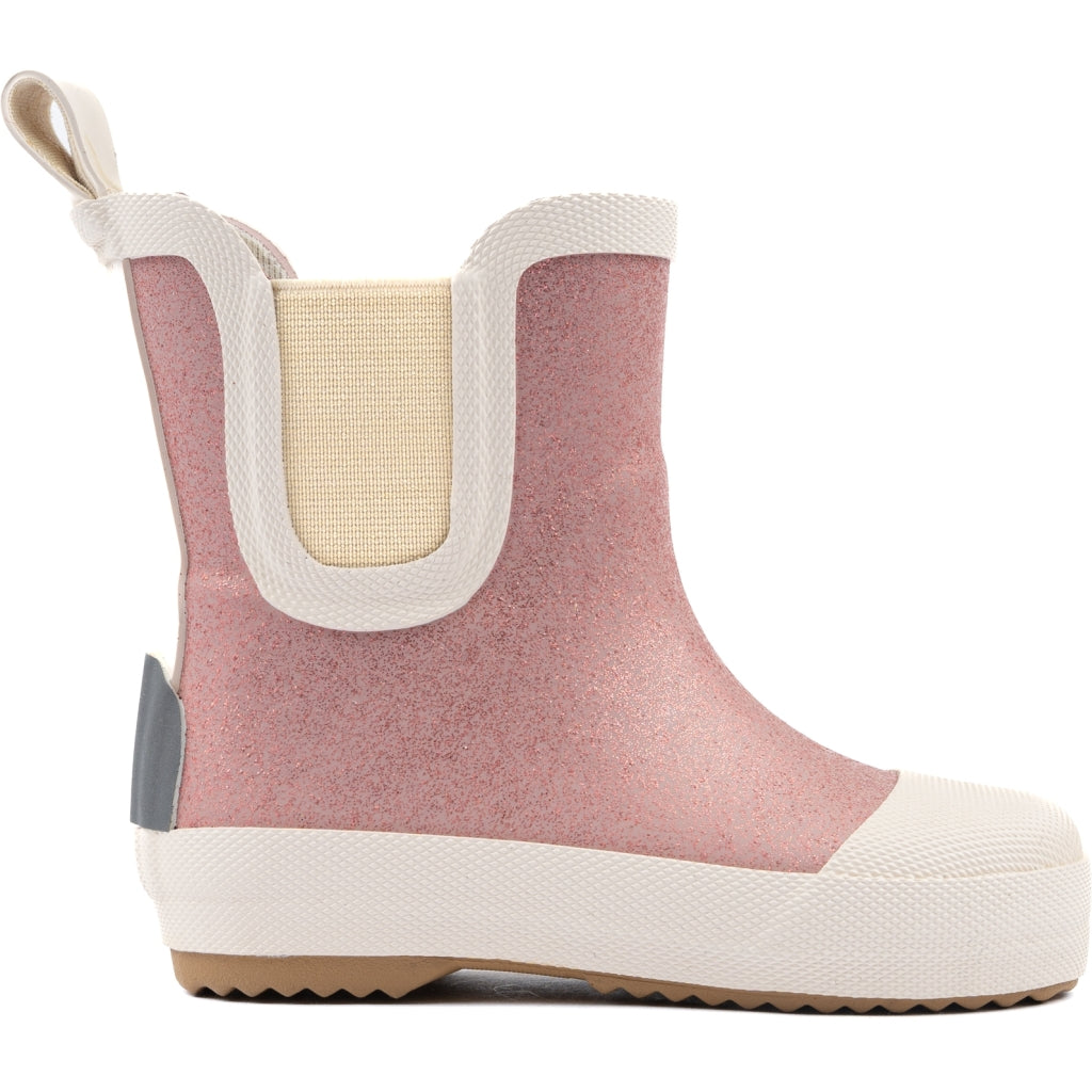 Mikk-Line Gummistøvler Korte m/ Glitter Støvler og gummistøvler Woodrose