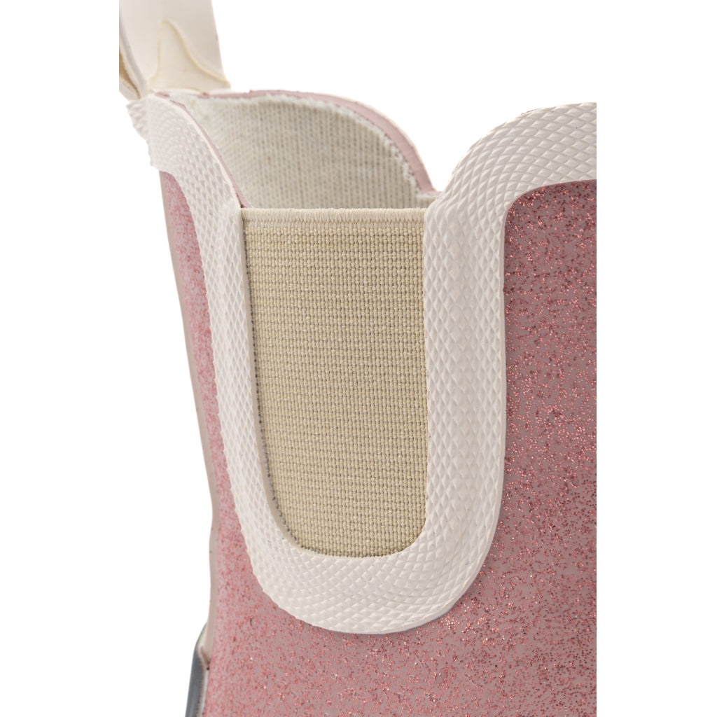 Mikk-Line Gummistøvler Korte m/ Glitter Støvler og gummistøvler Woodrose