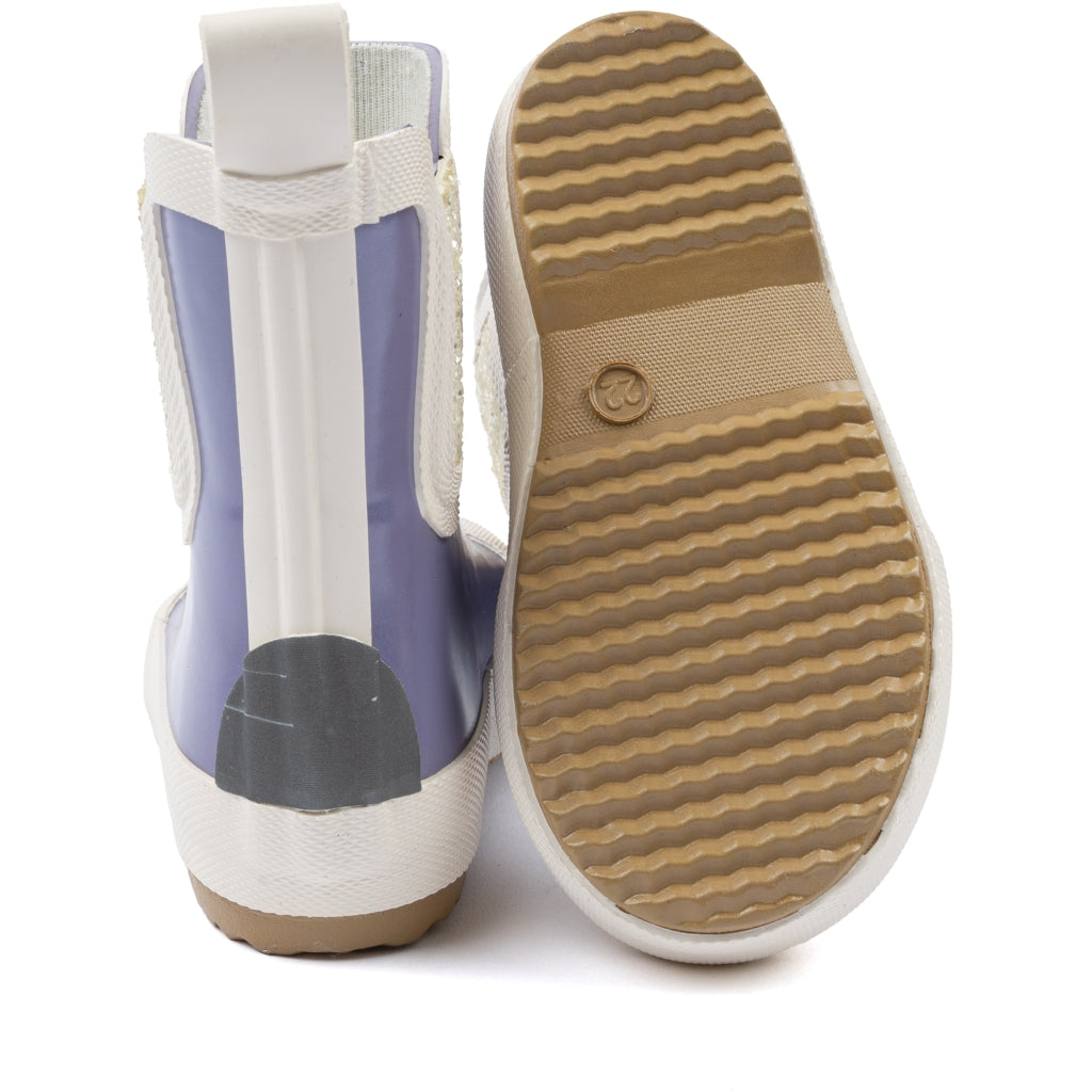 Mikk-Line Gummistøvler Korte m/ Glitter Støvler og gummistøvler Dusk