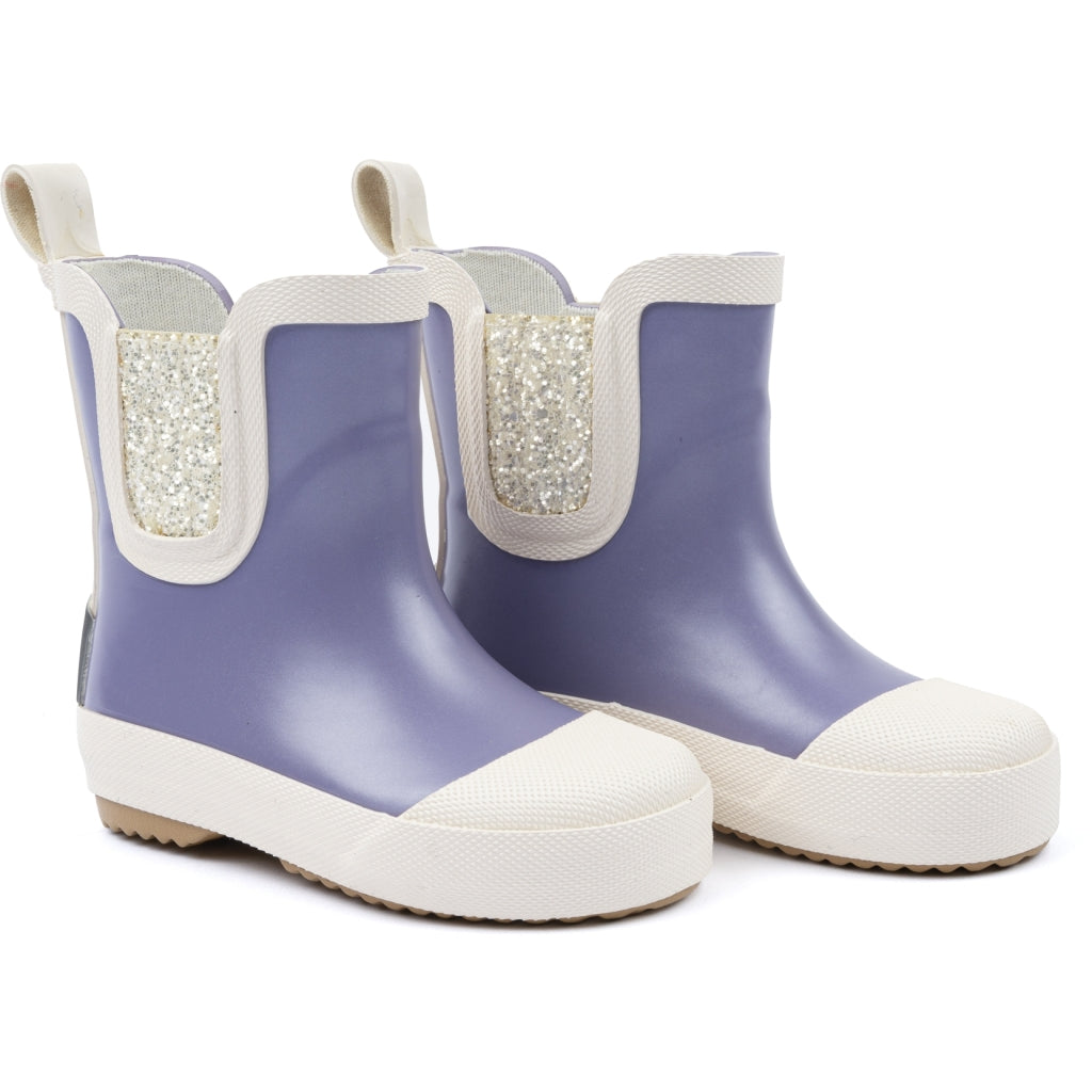 Mikk-Line Gummistøvler Korte m/ Glitter Støvler og gummistøvler Dusk