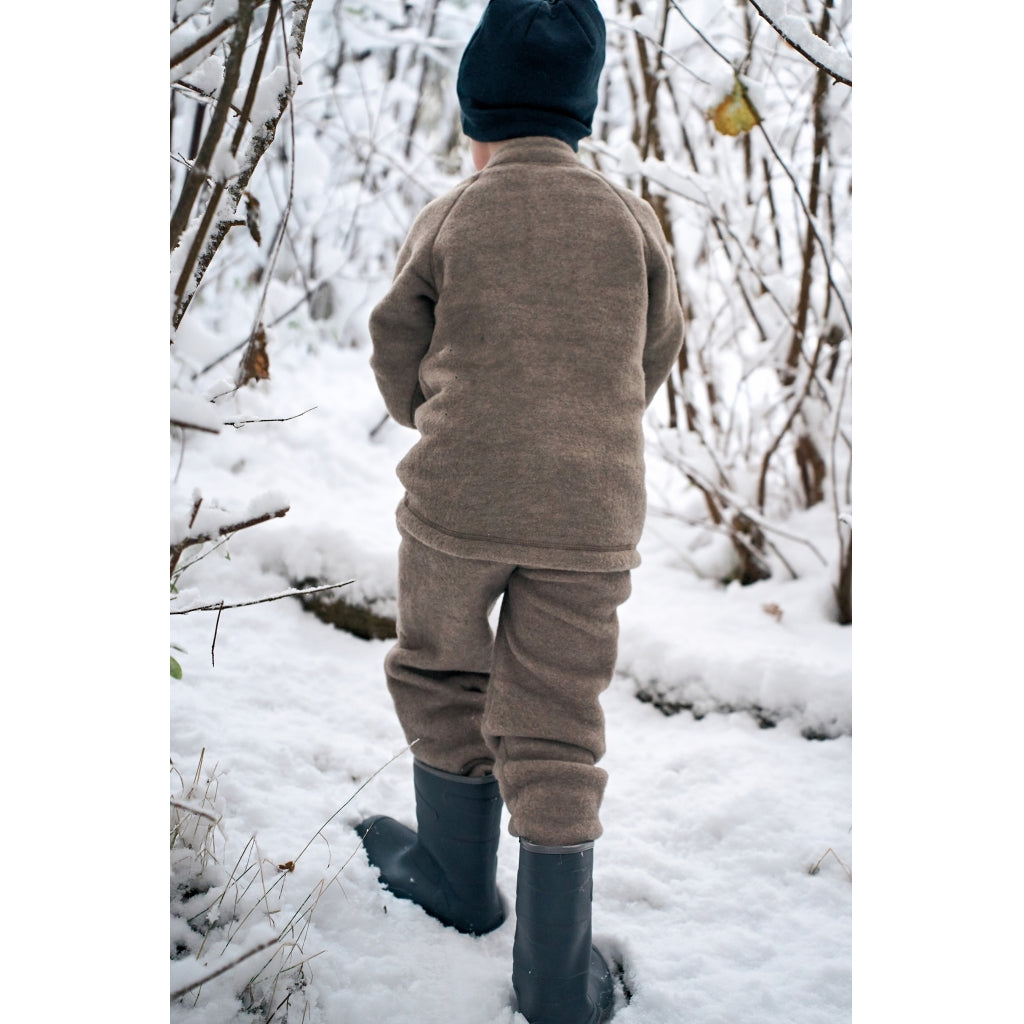 Mikk-Line Junior Uldbukser Uld Melange Denver