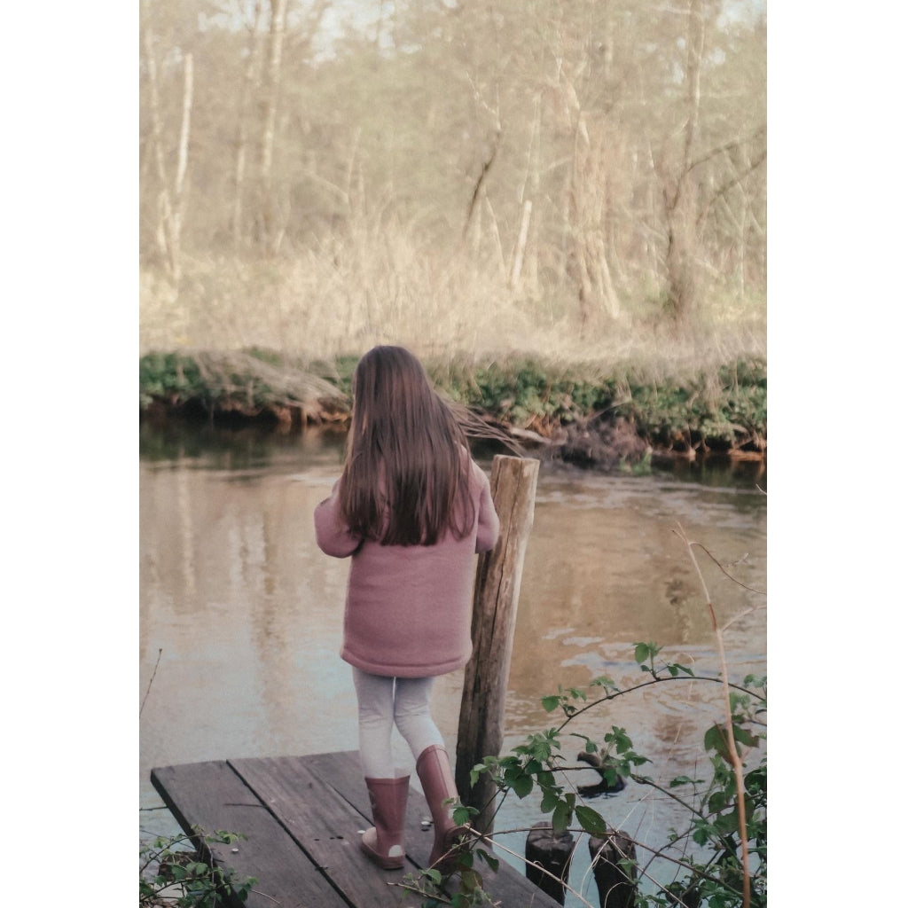 Mikk-Line Junior Uldjakke Uld Burlwood