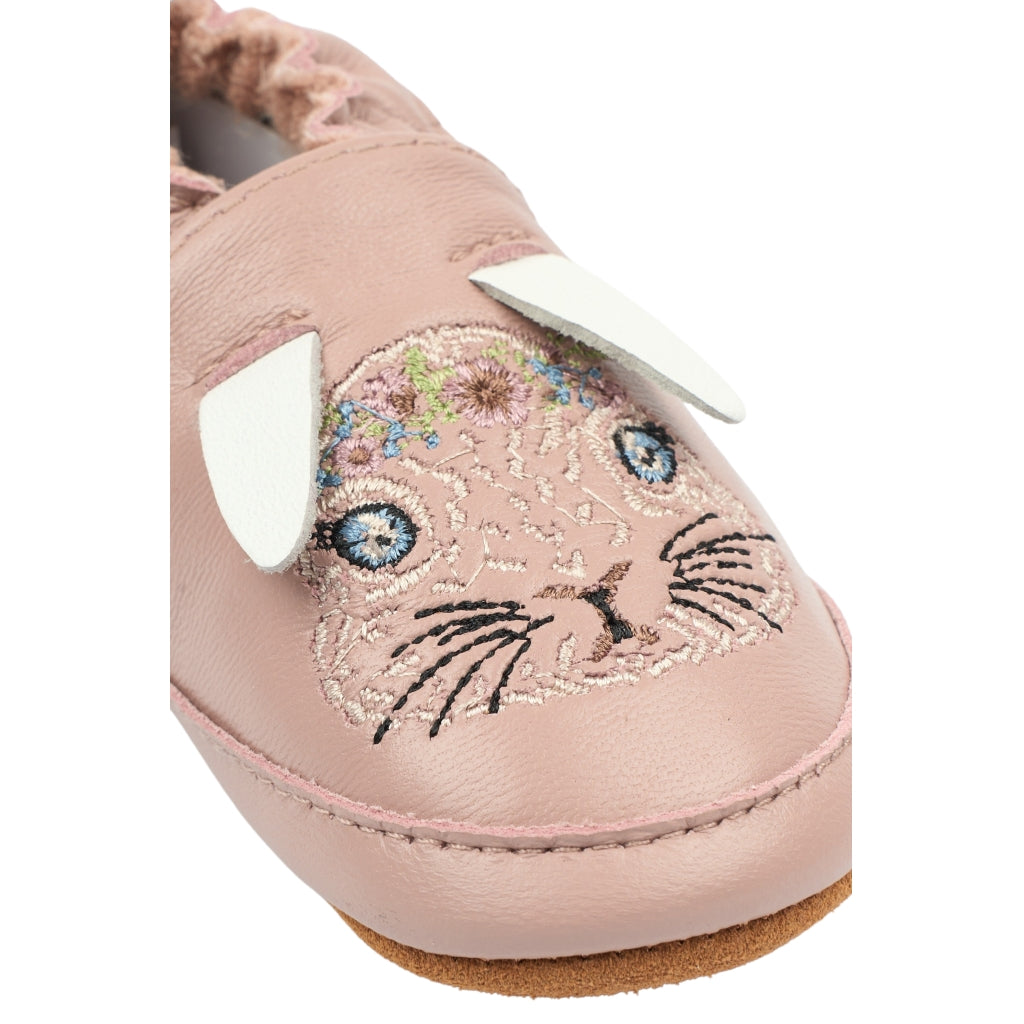 Mikk-Line Læder Hjemmesko (3D details) Slippers Adobe Rose
