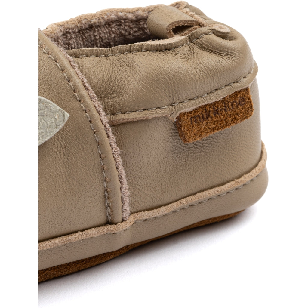 Mikk-Line Læder Hjemmesko (3D details) Slippers Doeskin