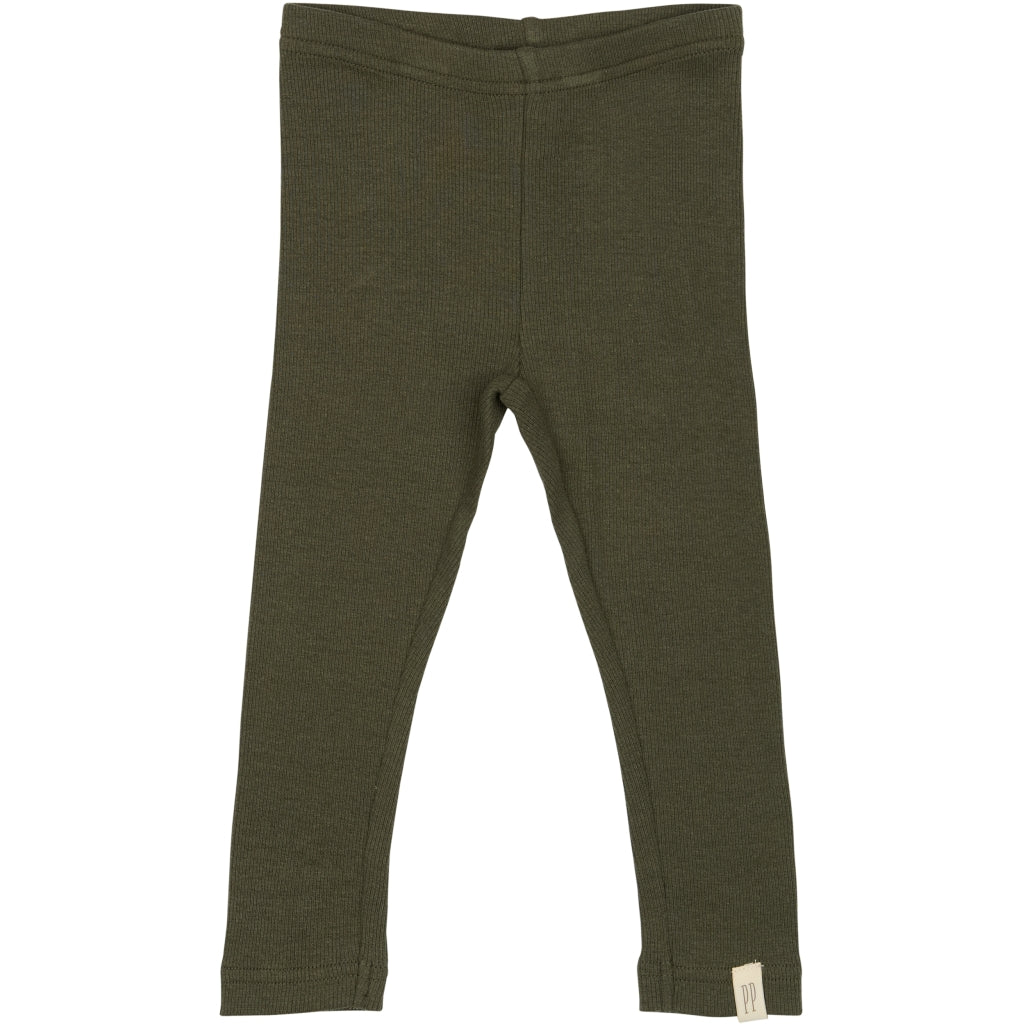 PETIT PIAO Legging Modal Leggings Green Leaf