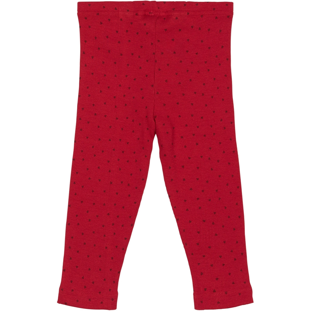PETIT PIAO Legging Modal Leggings Jet Red/Biking Red