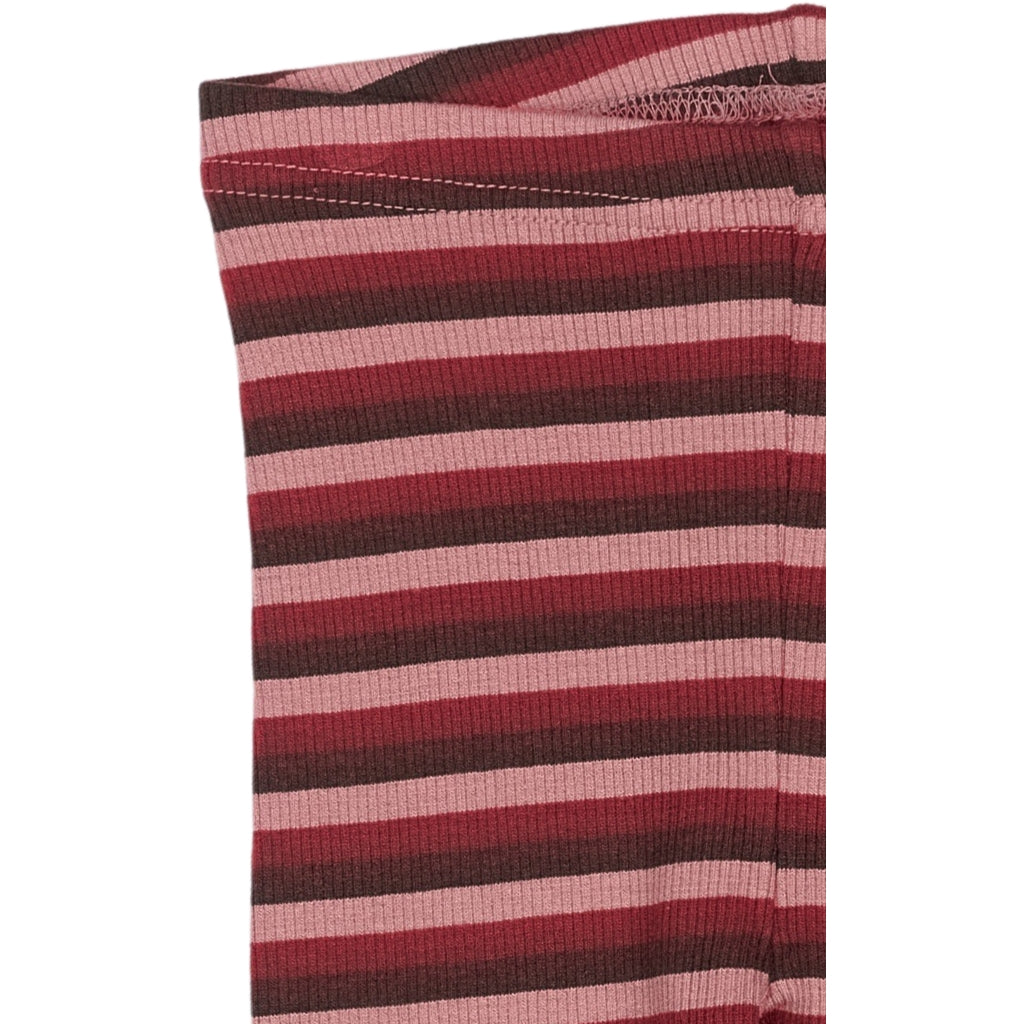 PETIT PIAO Legging Modal Multi Striped Leggings Biking Red Multistripe