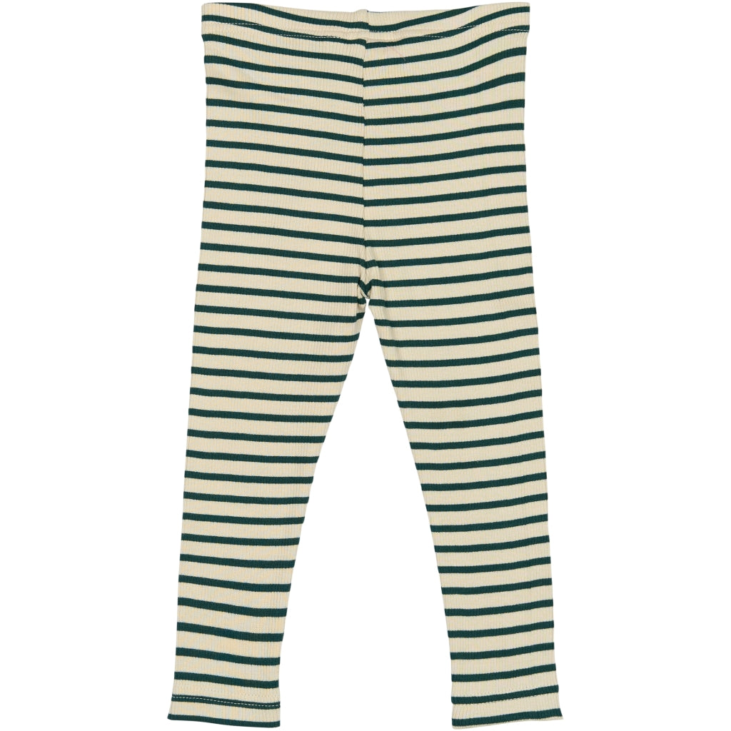 PETIT PIAO Legging Modal Striped Leggings Dark Sea/off white