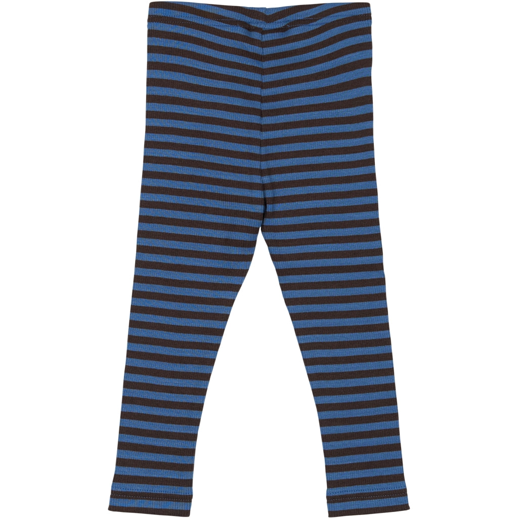 PETIT PIAO Legging Modal Striped Leggings True navy/coffe bean