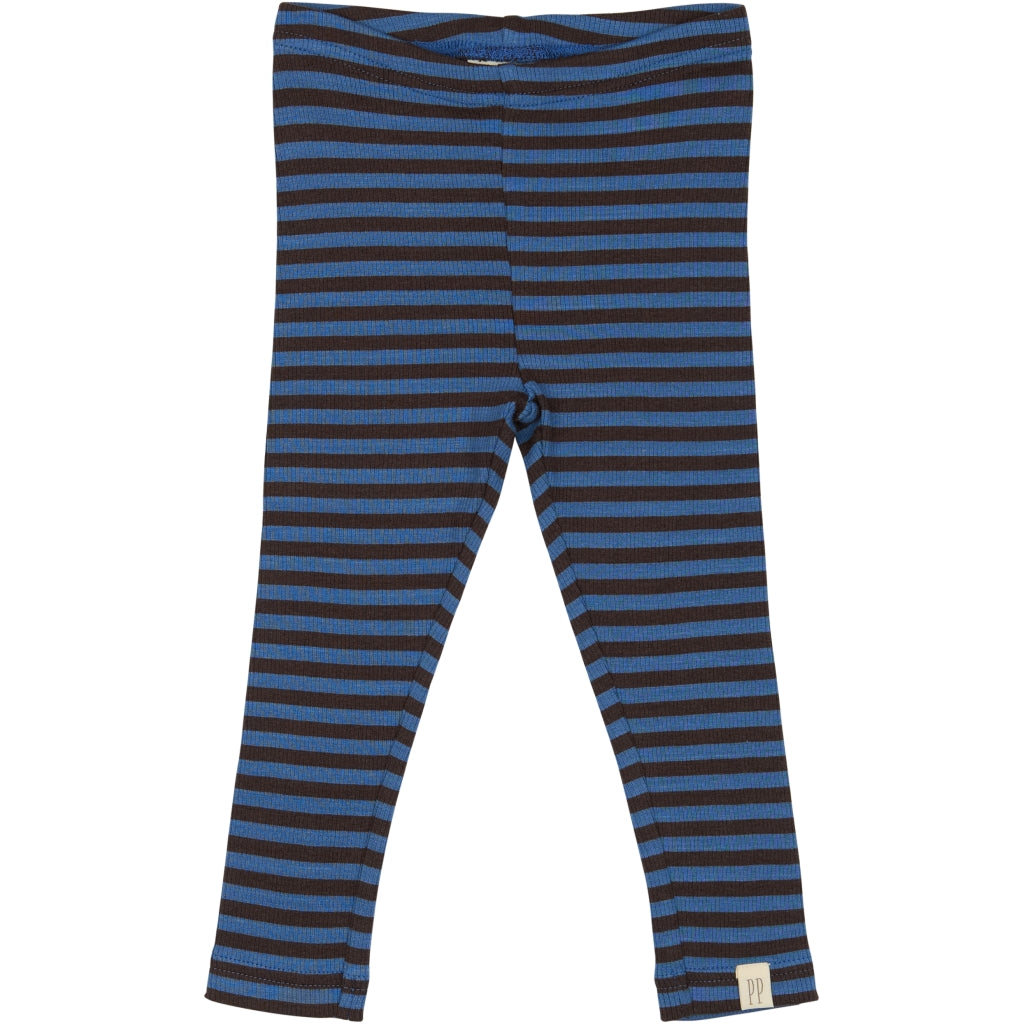 PETIT PIAO Legging Modal Striped Leggings True navy/coffe bean