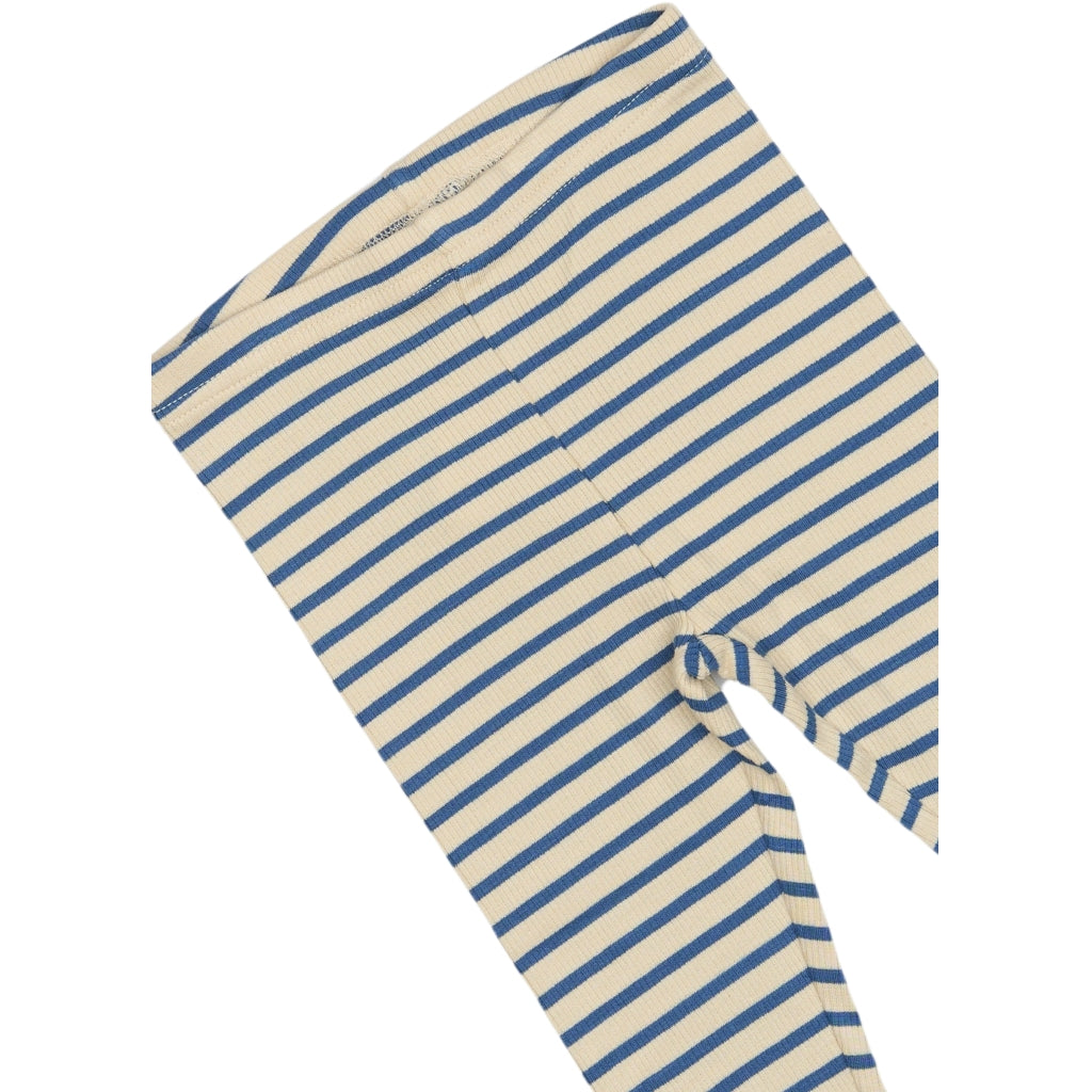 PETIT PIAO Legging Modal Striped Leggings True navy/off white