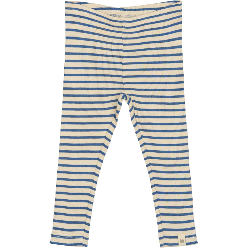PETIT PIAO Legging Modal Striped Leggings True navy/off white