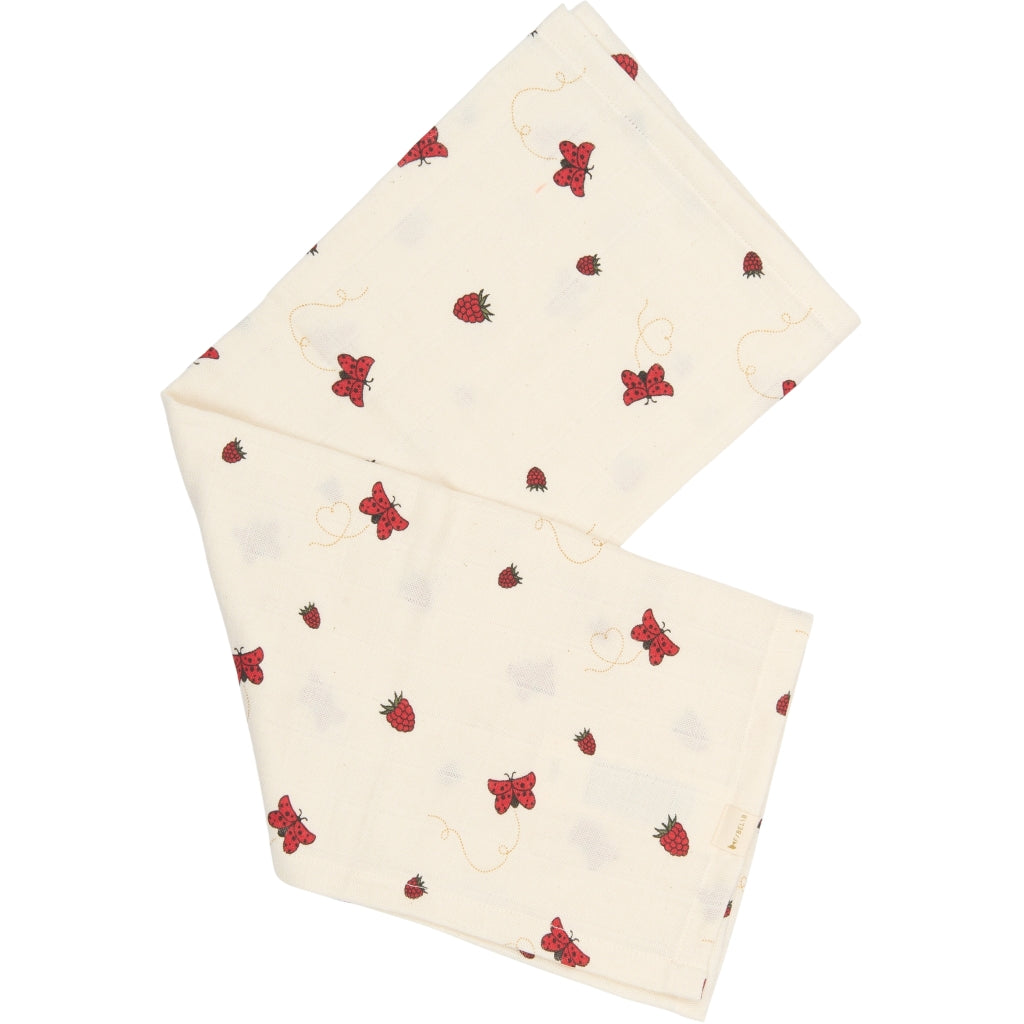 Fabelab Muslin 4-pack - Into The Garden Swaddles & Muslin Cloths Cement
