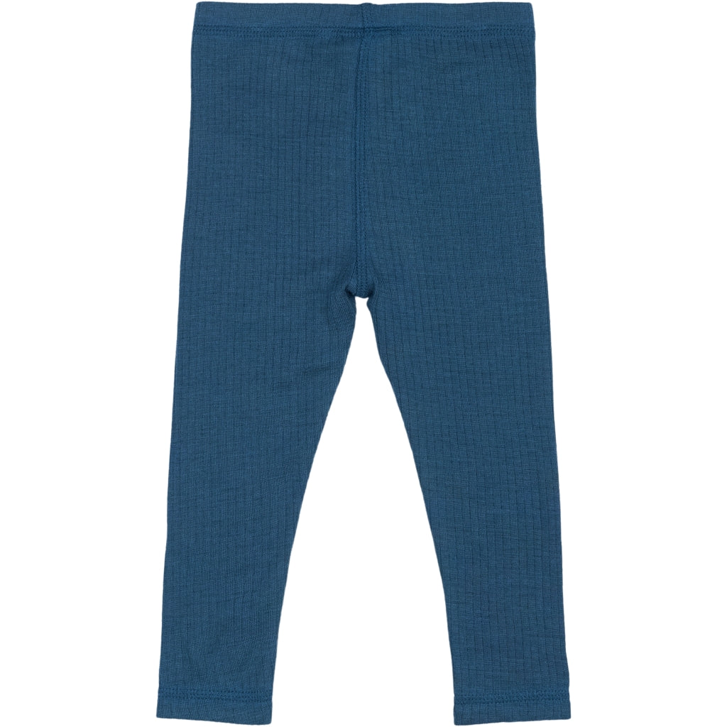 PETIT PIAO PPDante Leggings Merino Wool Leggings Ensign Blue