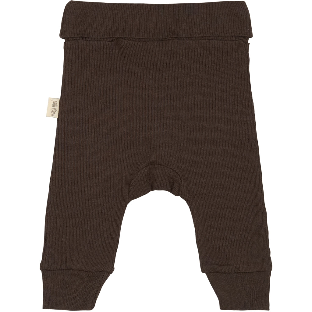 PETIT PIAO PPDi fold leggings NB NOOS Leggings Coffee Bean