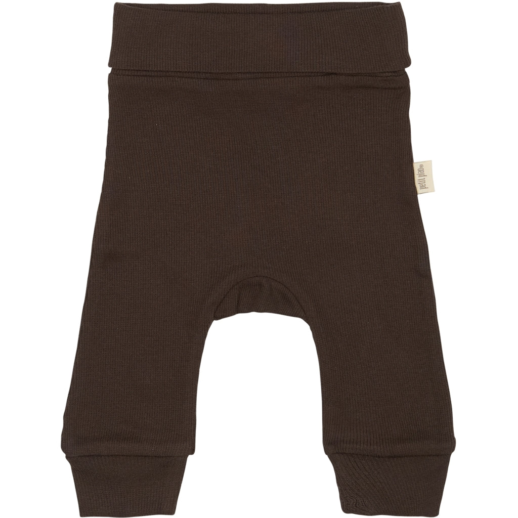 PETIT PIAO PPDi fold leggings NB NOOS Leggings Coffee Bean