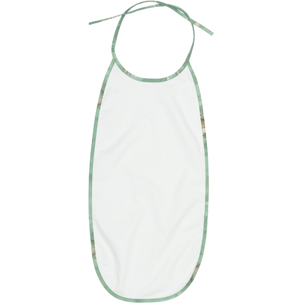 Mikk-Line PU Hagesmæk Lang (Mønstret) Hagesmække og savlesmække Green bay