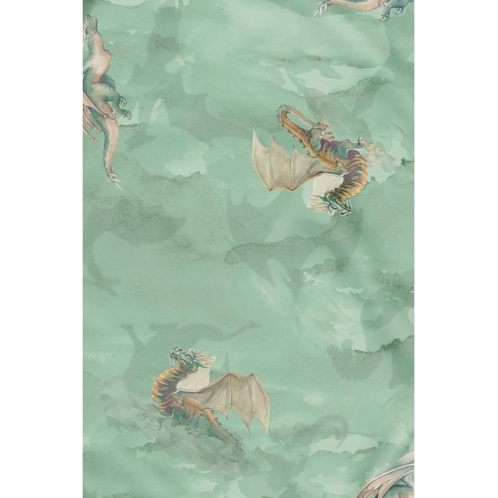 Mikk-Line PU Hagesmæk Lang (Mønstret) Hagesmække og savlesmække Green bay