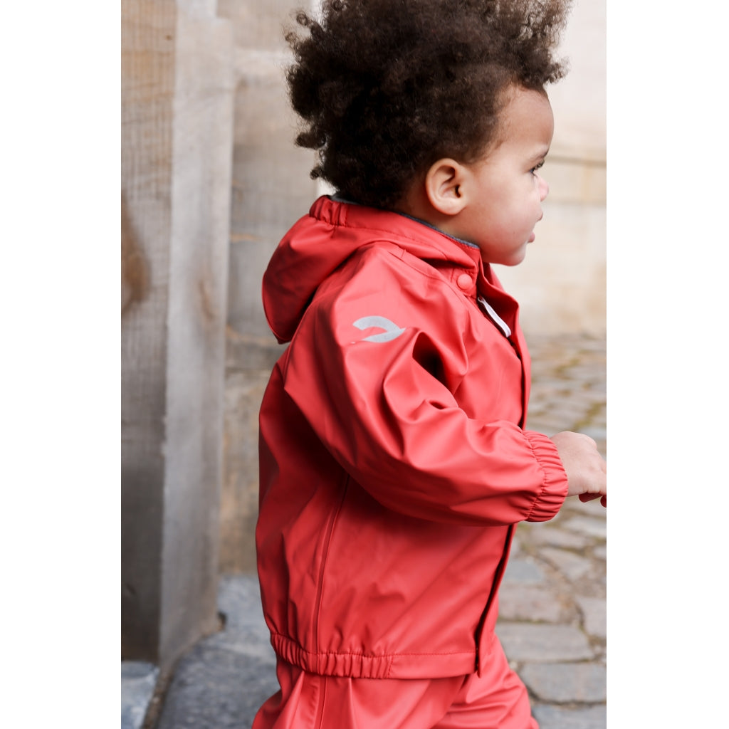 Mikk-Line PU Regnjakke (Ensfarvet) Regntøj Cayenne