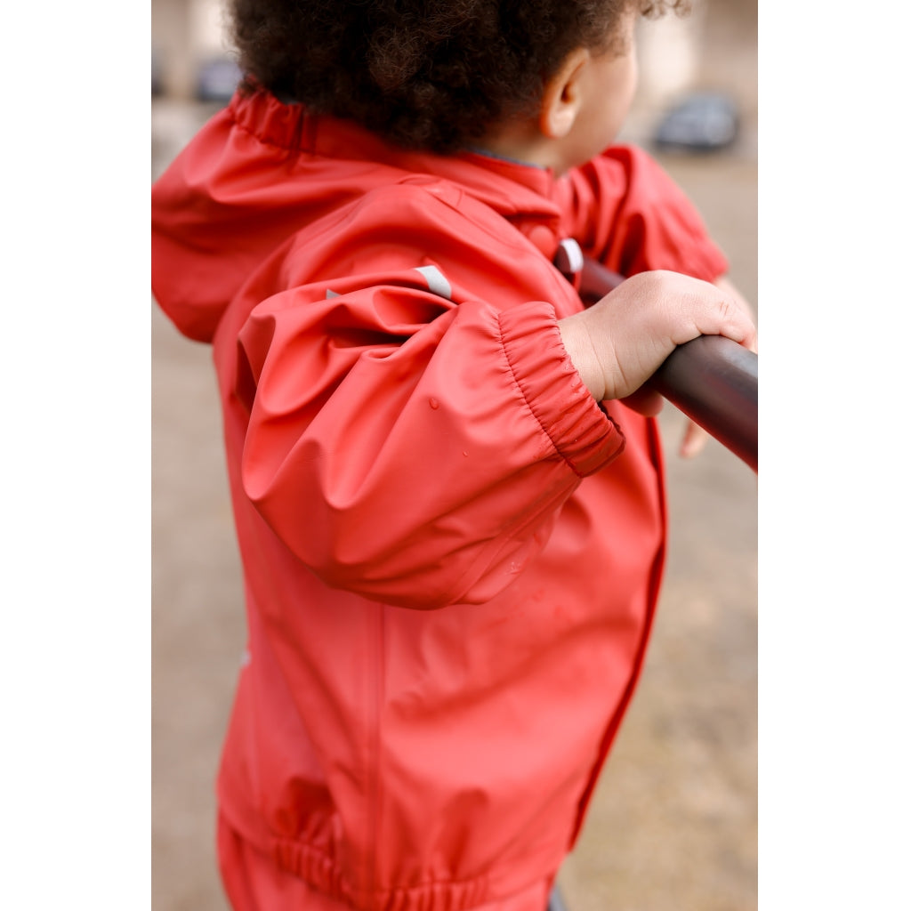 Mikk-Line PU Regnjakke (Ensfarvet) Regntøj Cayenne