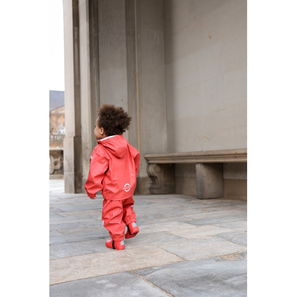 Mikk-Line PU Regnjakke (Ensfarvet) Regntøj Cayenne