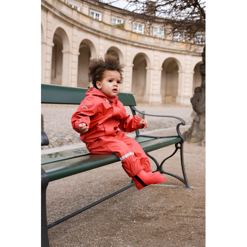 Mikk-Line PU Regnjakke (Ensfarvet) Regntøj Cayenne