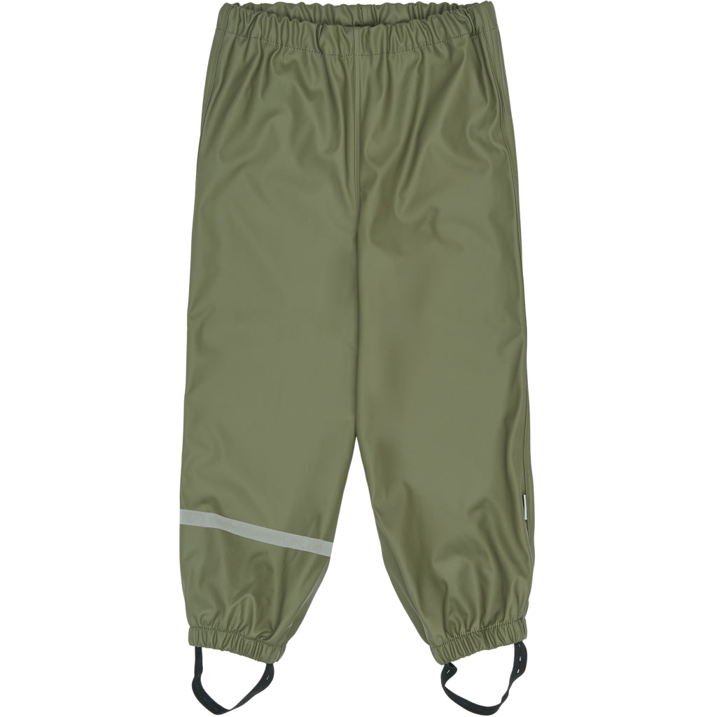 Mikk-Line PU Regntøj (Alm. Bukser) Regntøj Dusty Olive