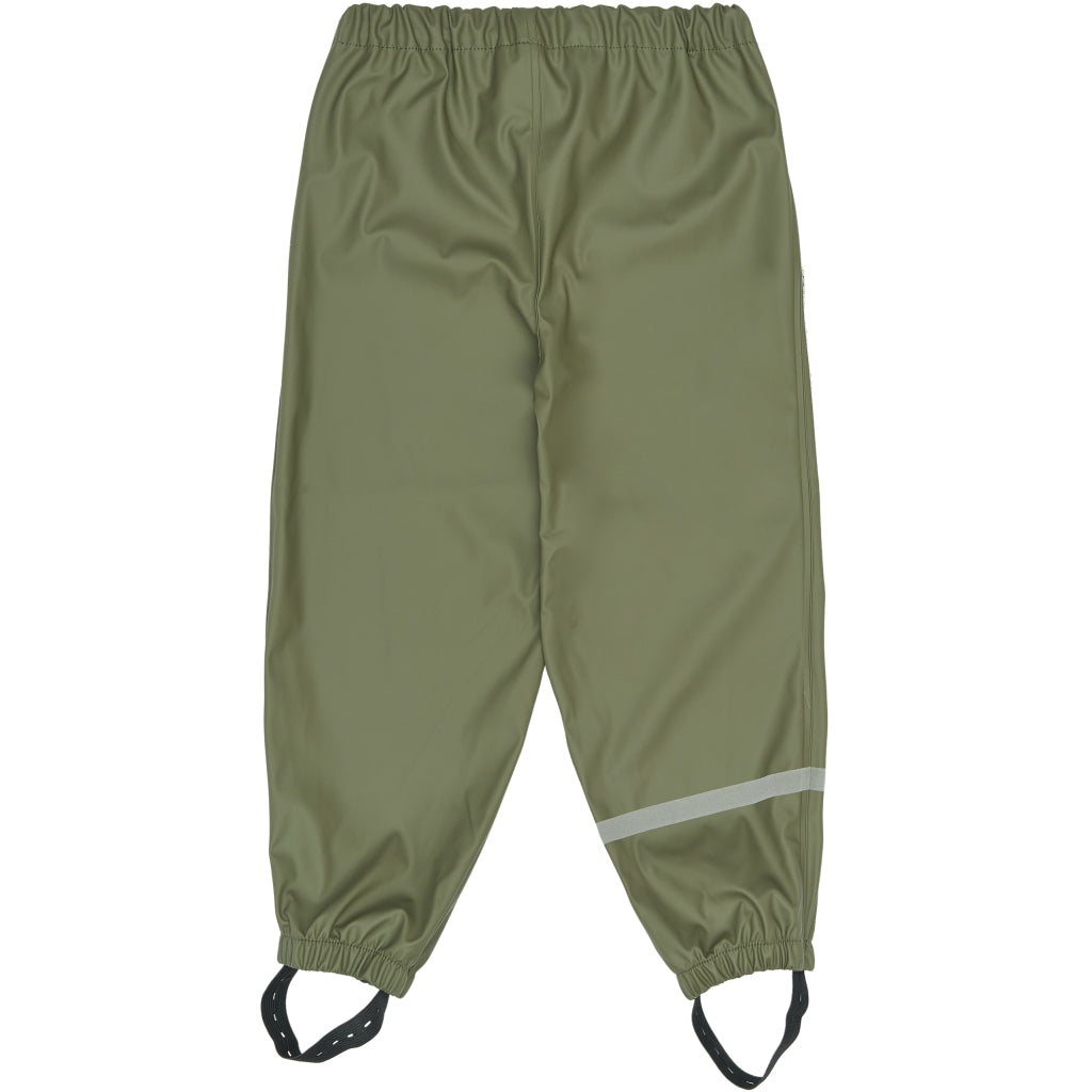 Mikk-Line PU Regntøj (Alm. Bukser) Regntøj Dusty Olive