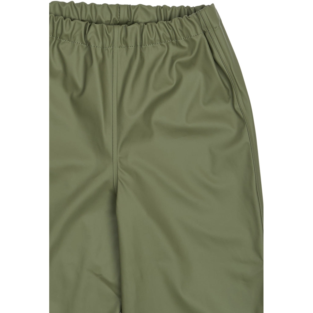 Mikk-Line PU Regntøj (Alm. Bukser) Regntøj Dusty Olive