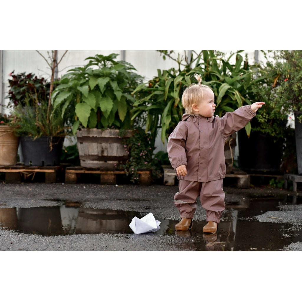 Mikk-Line PU Regntøj (Alm. Bukser) Regntøj Twilight Mauve