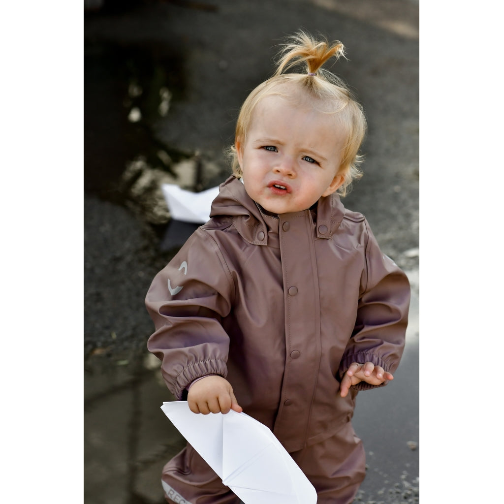 Mikk-Line PU Regntøj (Alm. Bukser) Regntøj Twilight Mauve