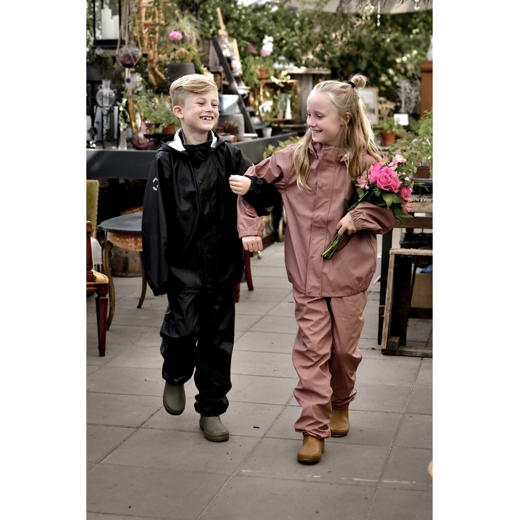 Mikk-Line PU Regntøj (Alm. Bukser) Regntøj Black