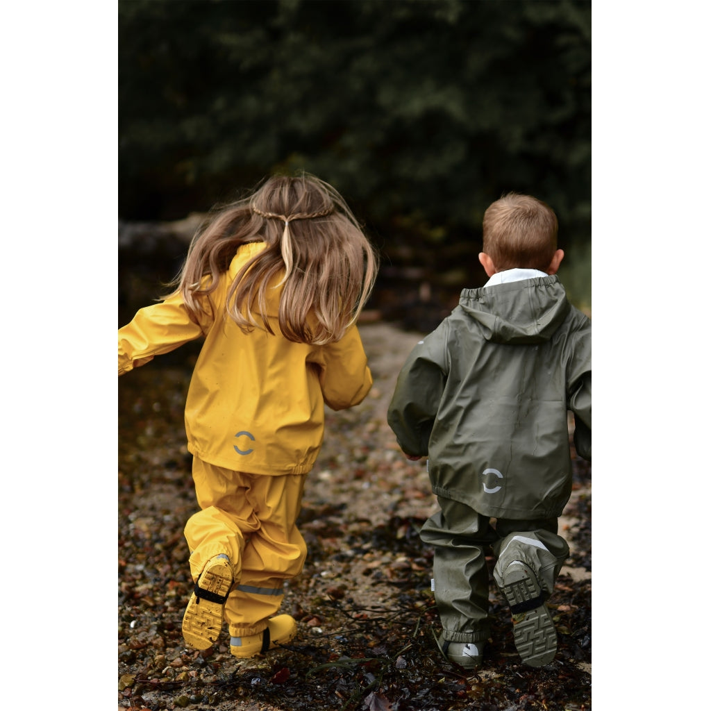 Mikk-Line PU Regntøj (Alm. Bukser) Regntøj Sunflower